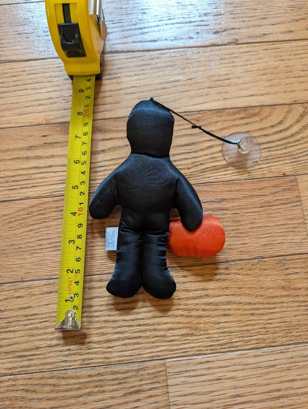 Vintage 80s Plush Skeleton Retro Halloween Spooky Decor Novelty Dankin Pumpkin